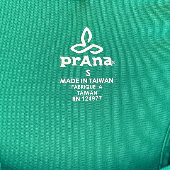 Prana Cute emerald green sleeveless tank top lined - Picture 4 of 9